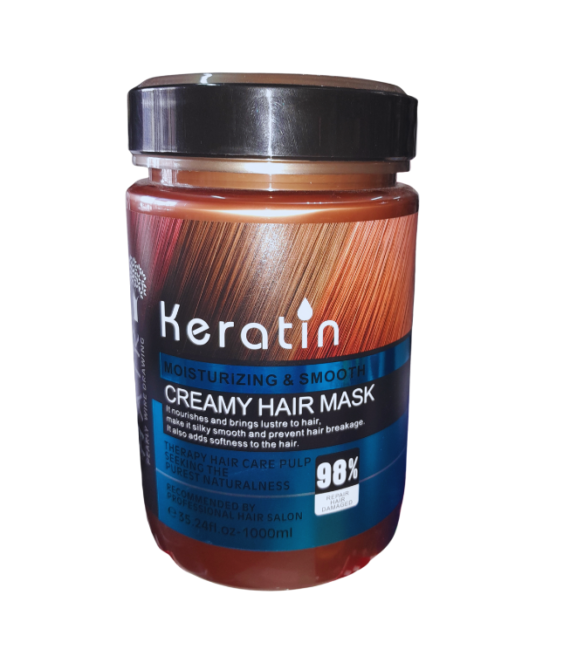 Keratin Creamy Hair Mask -1000ml