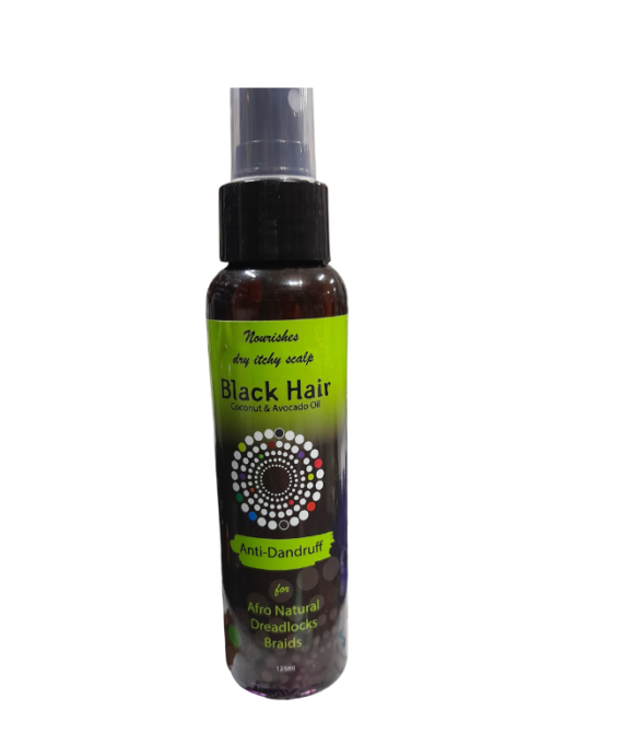 Black Hair Coconut & Avocado Oil -125ml