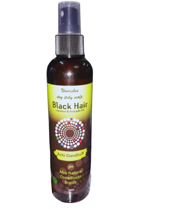 Black Hair Coconut & Avocado Oil – 200ml