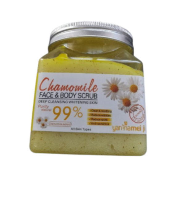 Chamomile Face & Body Scrub 500g