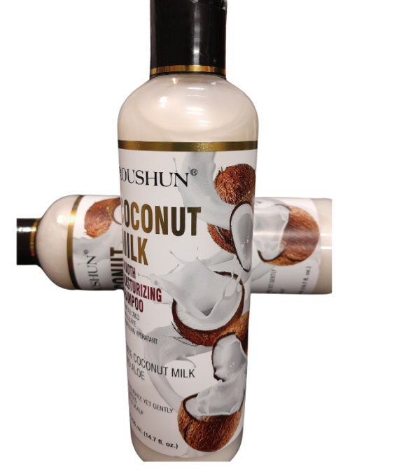 Roushun Coconut Milk -Smooth Moisturizing Leave-In-Conditioner435g