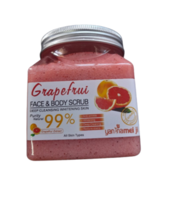 Grapefruit face & body Scrub 500g