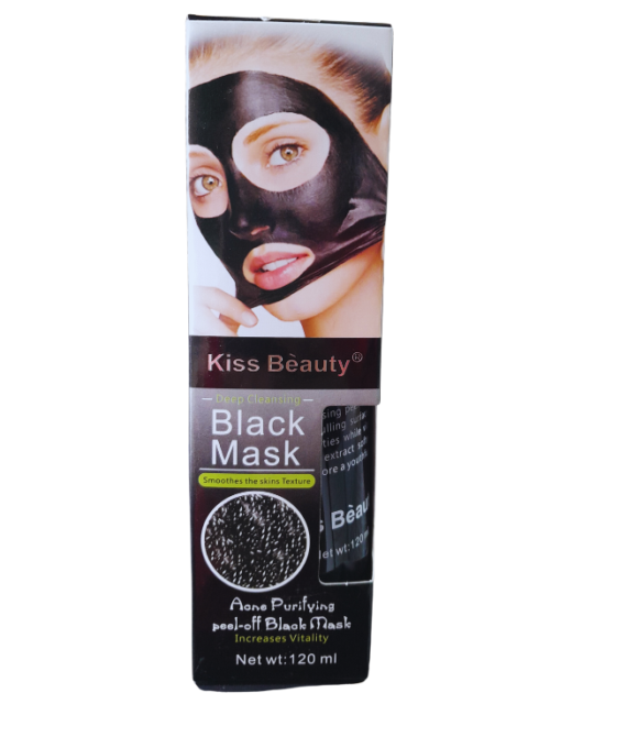 Kiss Beauty Deep Cleansing Black Mask 120ml