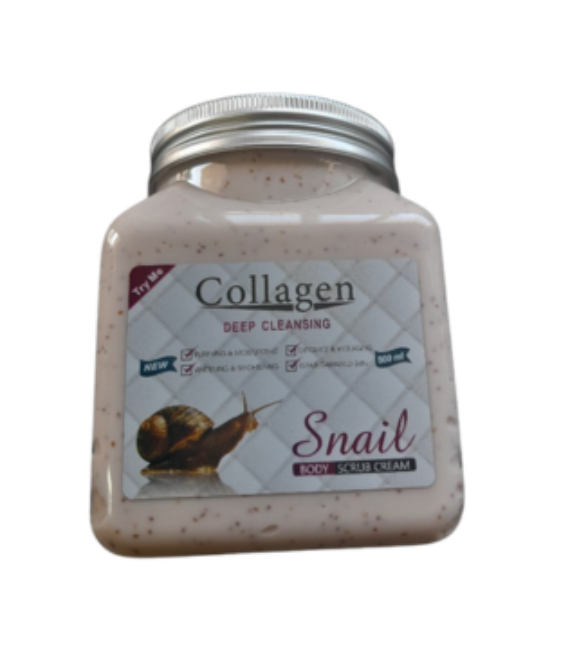 Collagen Snail Body Scrub 500g